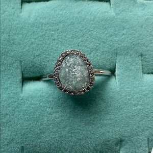 .925 Sterling silver CZ ring